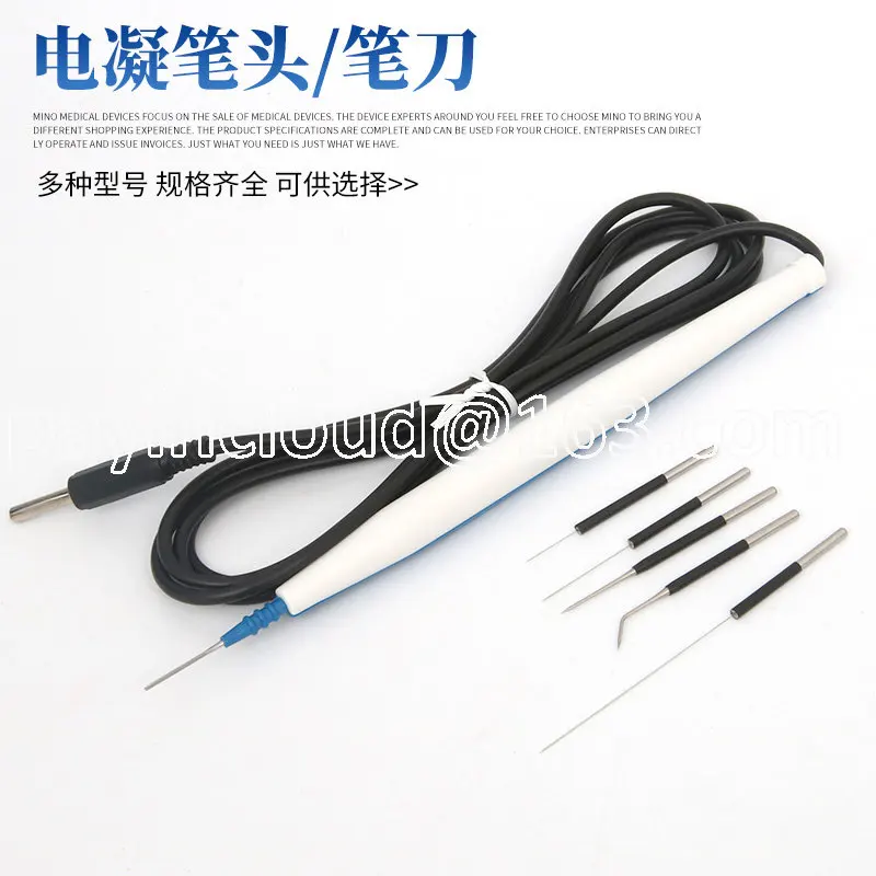 High-Frequency Electrocautery Electrocoagulation Electroion Cutter Head Filamentary Needle-Shaped Flat Cutter Head Electrode