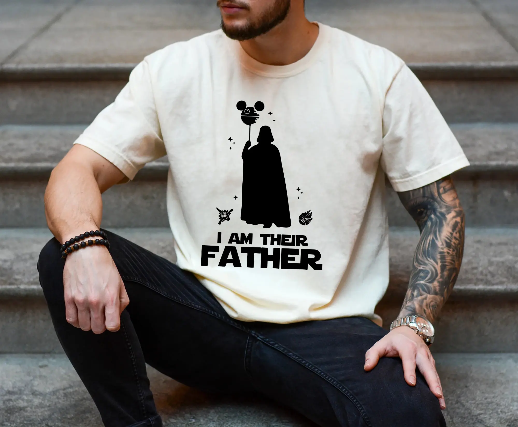 

I Am The Father T-shirt Summer Men's Tracksuit Round Neck Short Sleeve Pullover Casual Sportswear Fashion Breathable Streetwear