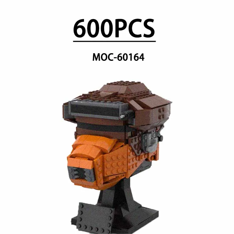 Helmet Series Style Model Protective Helmet Building Block Toy Children’s Birthday Gift Boys’ Christmas GiftMOC-60164