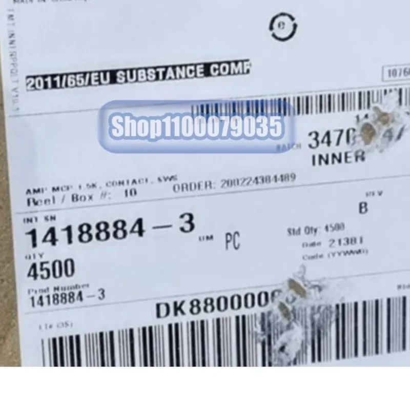 100pcs/lot 1418884-3 15430896 154718-3 15495808 1612124-3 1-66098-8 1703013-1 connector new original