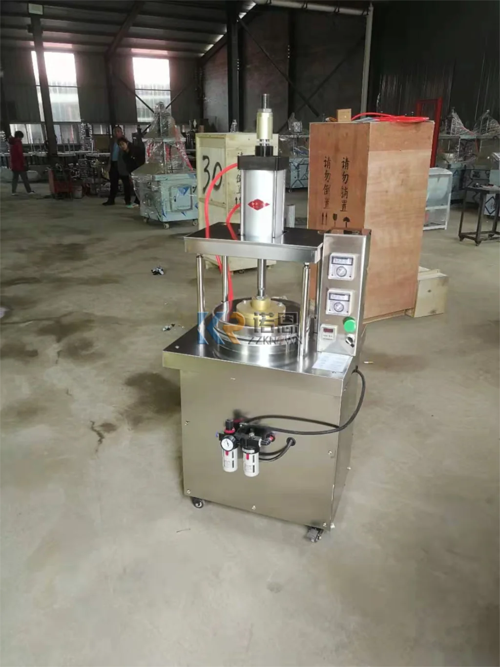 อัตโนมัติ Crepe และ Pancake Makers Roti Tortilla เครื่อง Pita ฤดูใบไม้ผลิม้วนคำขนมปัง Maker Chapati แป้งกดเครื่อง