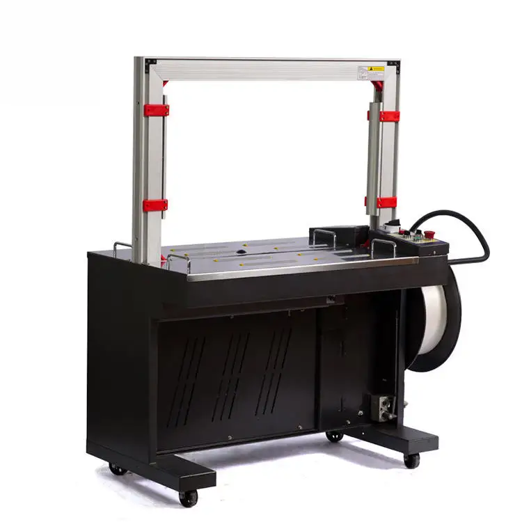 ماكينة ربط الحزام البلاستيكية ذات الصندوق الكرتوني الأوتوماتيكية #3