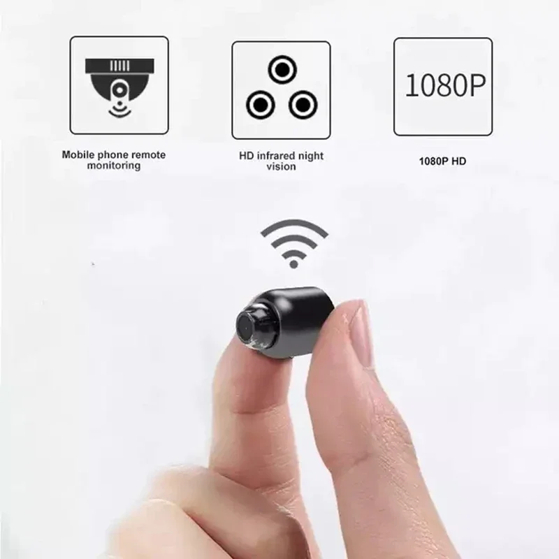 1080P HD Mini WiFi Camera Night Vision Motion Detection Video Camera Home Security Camcorder Surveillance Baby Monitor IP Cam