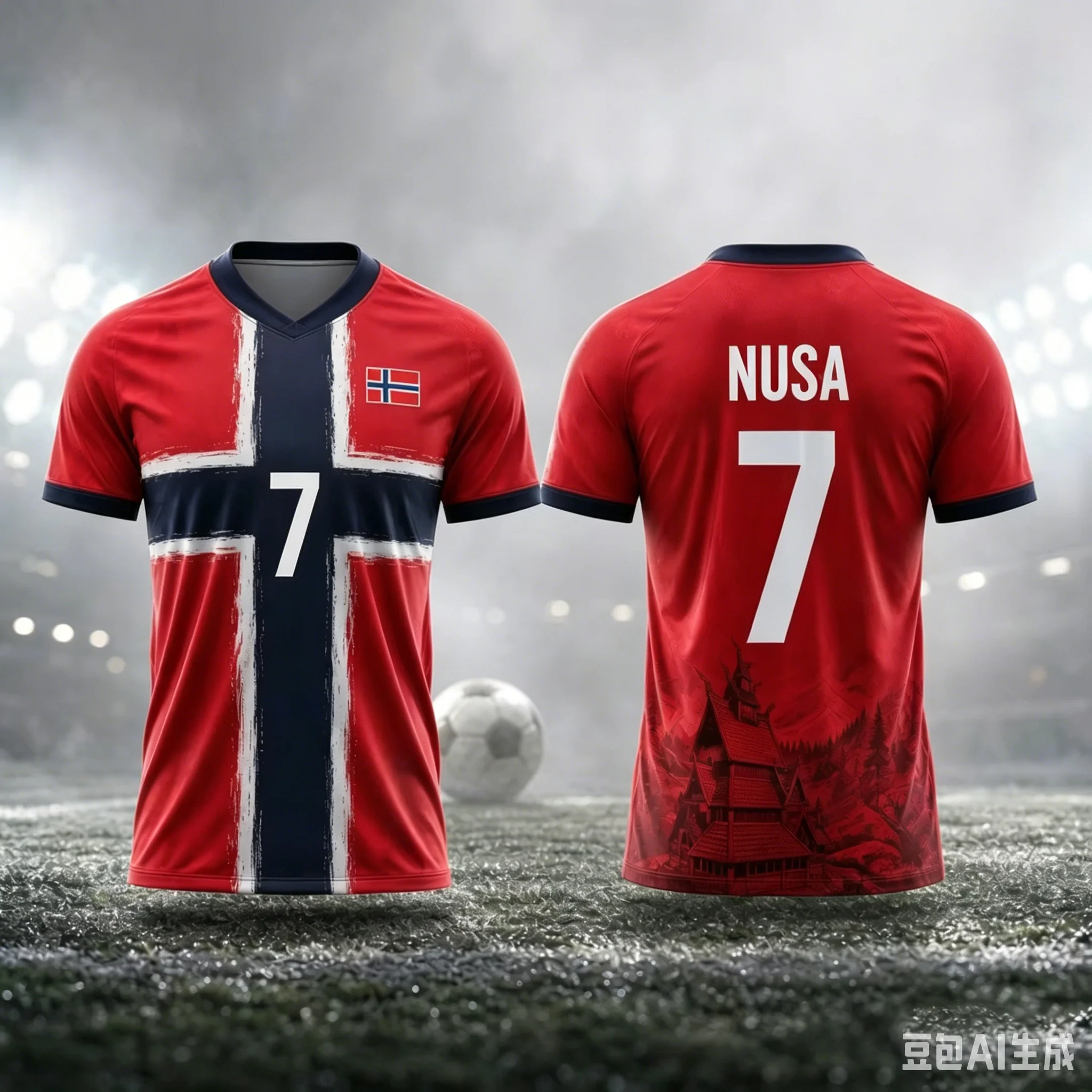 2026 Summer Fashion New Norway Football Jersey Sports Men and Women Soccer Shirt Fans Match Training Casual Top Family Kids Tees
