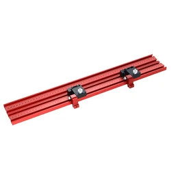 Aluminium Alloy Woodworking Extension Guide Rail T-track T-Slot Miter Track Jig Fixture Slot for Saw Table Workbench DIY Tool