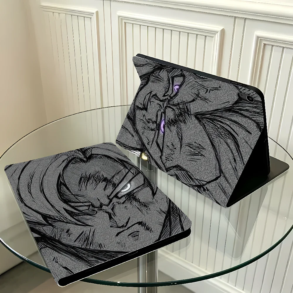 Case for Apple iPad Air 11 13 M4 M3 M2 A16 2026 10th 7/8/9th Pro11 13 With Pencil Holder Air 4/5/6th V-Vegetas G-Goku Comics