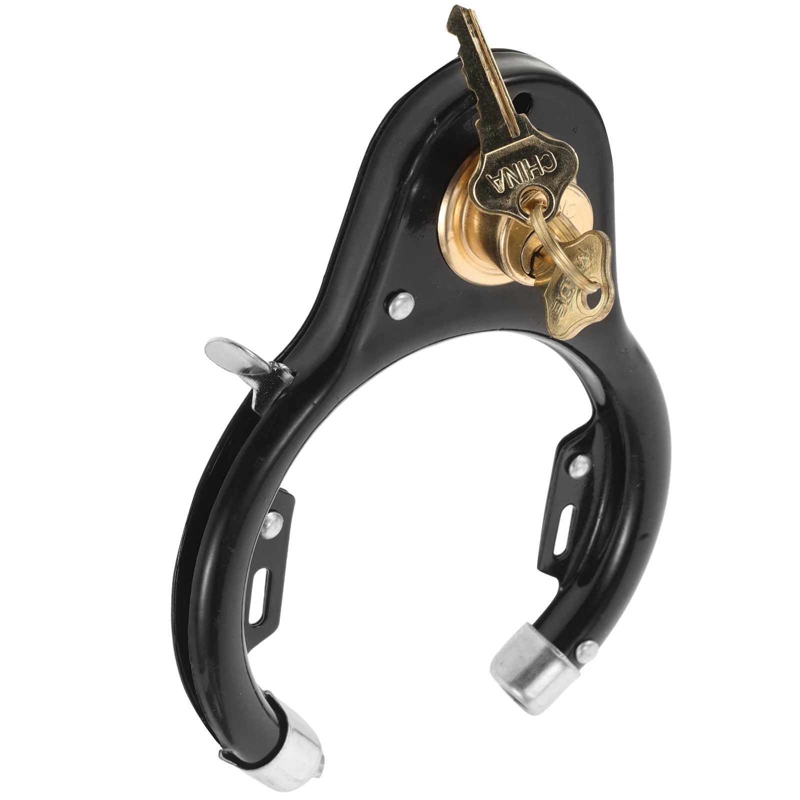 

1Set Bike Lock Durable Zinc Alloy Steel Multifunction Locks for Bicycle Motorcycle Outdoor Safety Travel U Lock Bike