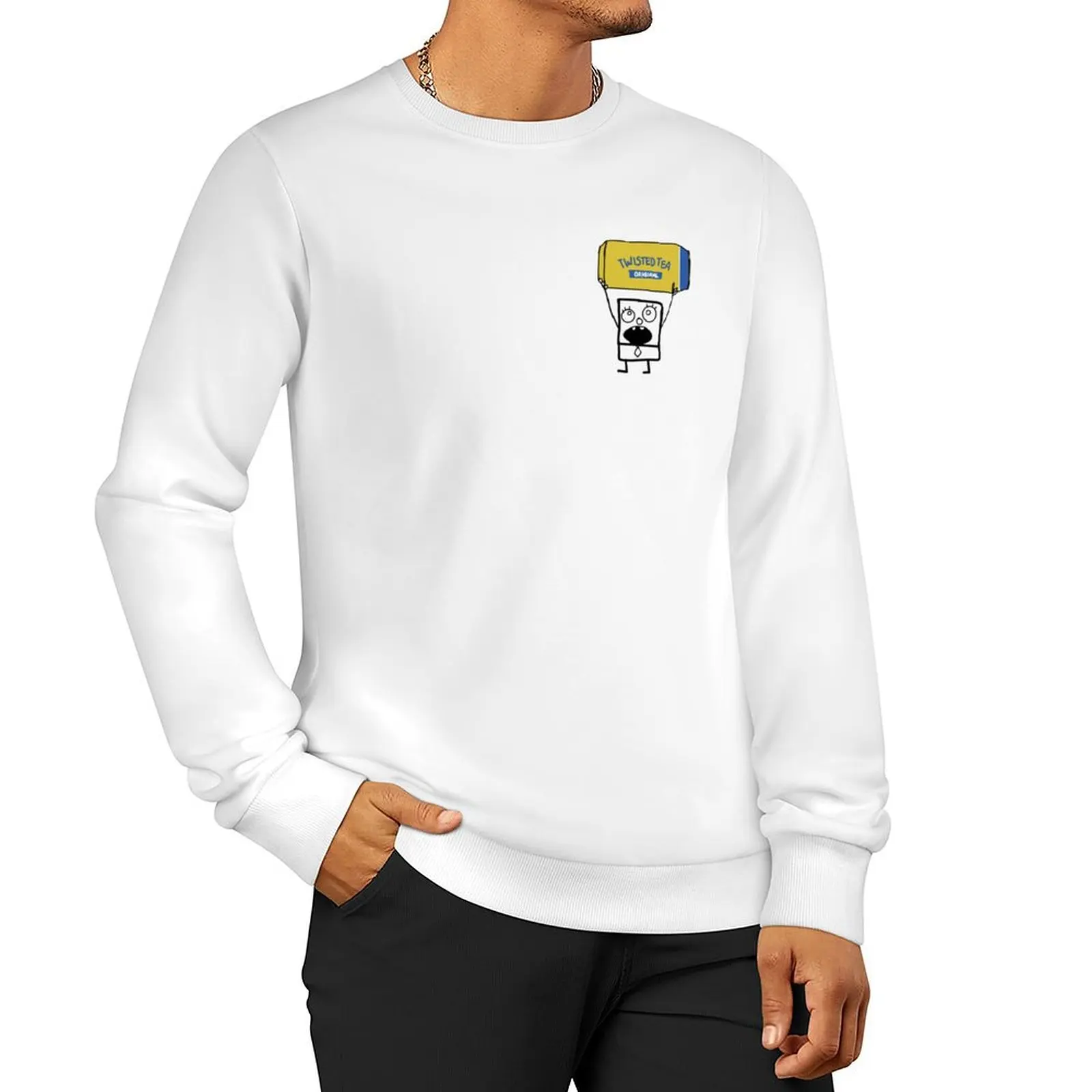 

Doodlebob twisted tea Sweatshirt men's sweat-shirt men wear sweatshirt male