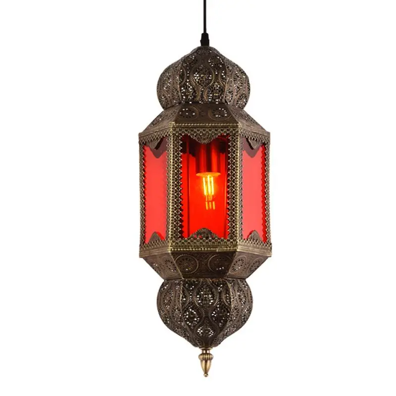South East Asia style chandelier retro wrought iron Morocco Xinjiang bar restaurant living room tea room Thai bed and breakfast