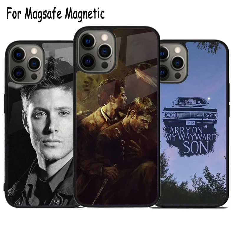 حافظة هاتف شحن لاسلكية خارقة للطبيعة لهاتف آيفون 17 Air 15 16 16e 14 13 11 12 Pro Max Plus Magsafe غطاء ممتص للصدمات مغناطيسي #1