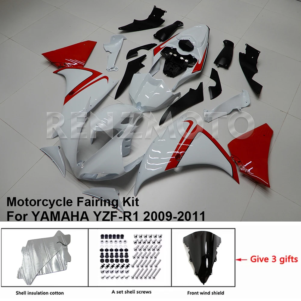 Fit for Yamaha YZF-R1 2009-2011 Y1009-116a Frame Infill Panels Side Fairing Decorative Panel Motorcycle Accessories