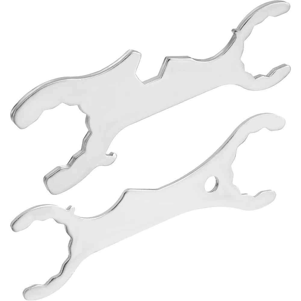 

2 шт. ключ для пивного крана, металлический многофункциональный гаечный ключ, ключ для домашнего пивоварения, инструменты для муфты для крана, многофункциональный кран