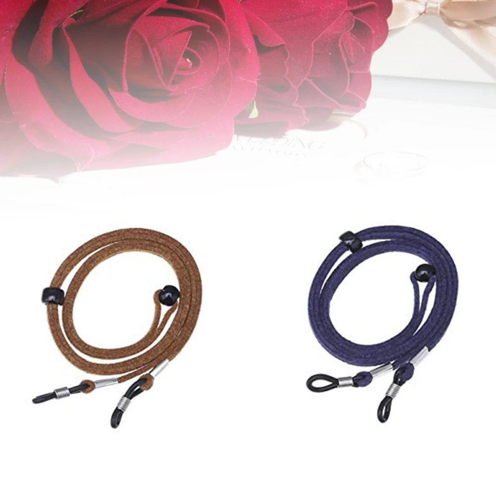 

4pcs Non-slip Glasses Rope Sunglasses Lanyard Chain Strap Eyewear Safety Retainer Adjustable Durable Anti-slip Cord For Neck Arm