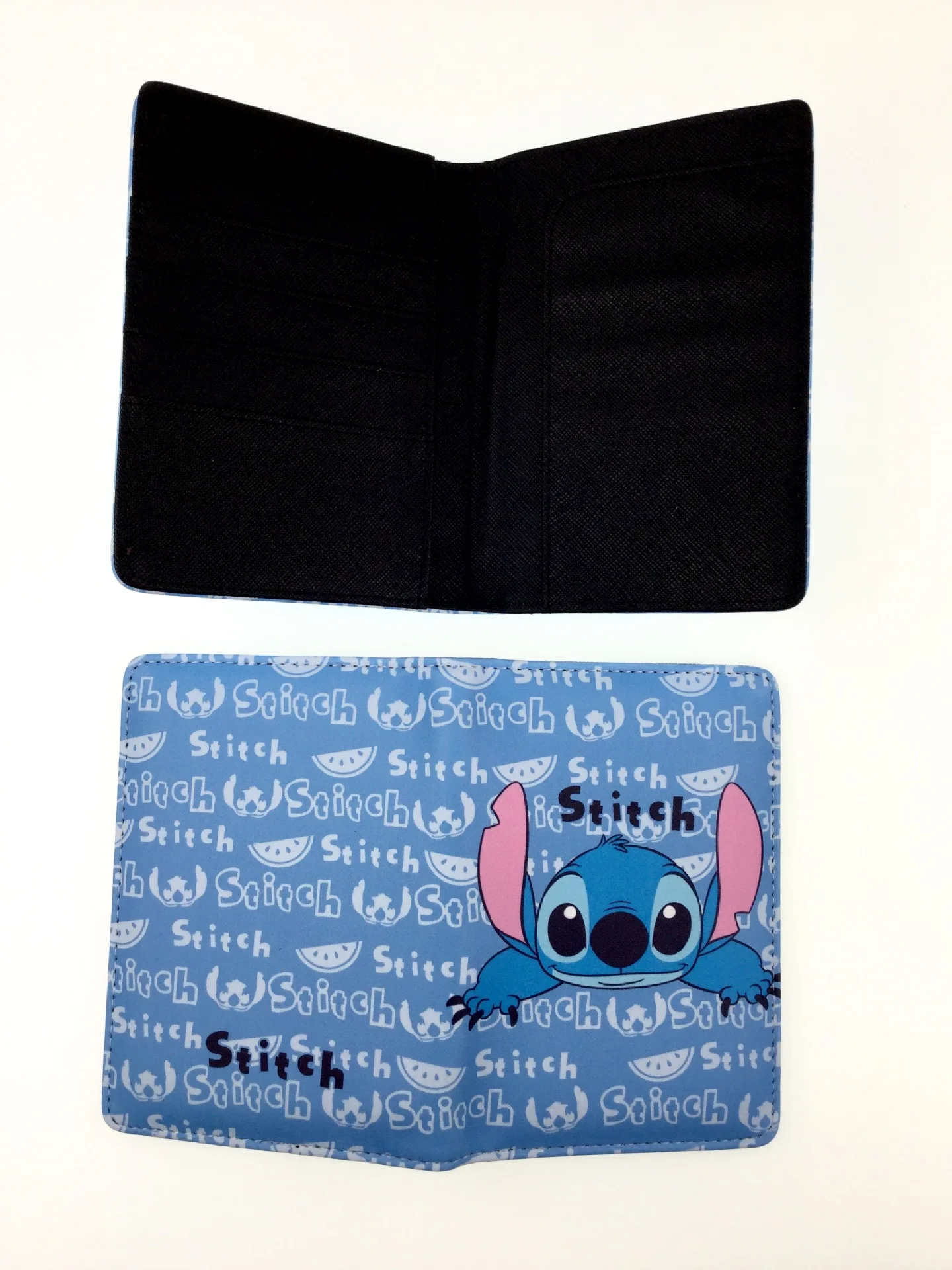 Disney Lilo & Stitch 3302 Anime Passport Wallets Cartoon Handbag Covers Travel Accessories Storage Bag Gift