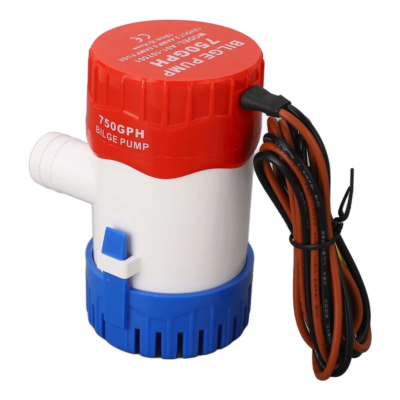 Bilge Pump Silent Boat Submersible DC 12V 750GPH Micro Drain Pump for Garden Ship