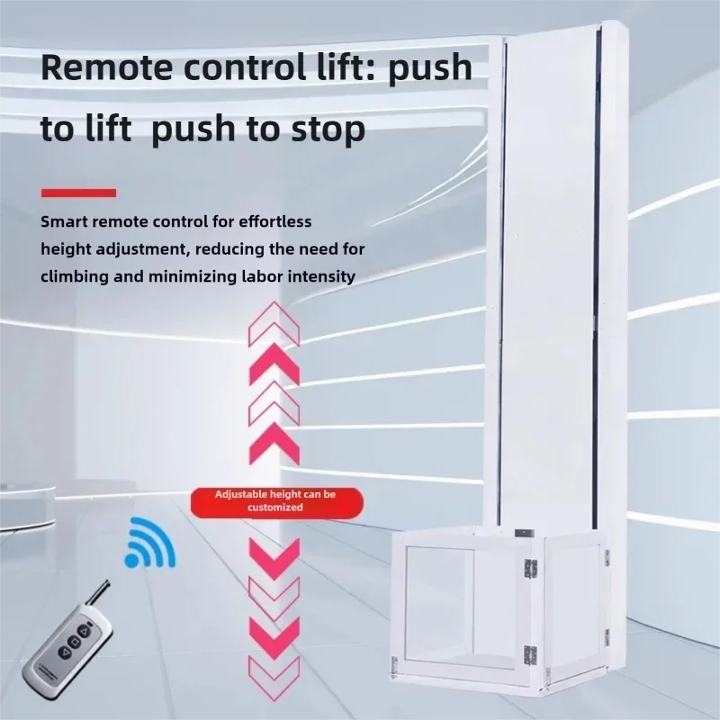 2-8 متر فيلا منزل صغير مصعد هيدروليكي رفع منصة رفع الشحن مستودع مصنع البضائع رفع المسنين مع التنقل المحدود #2
