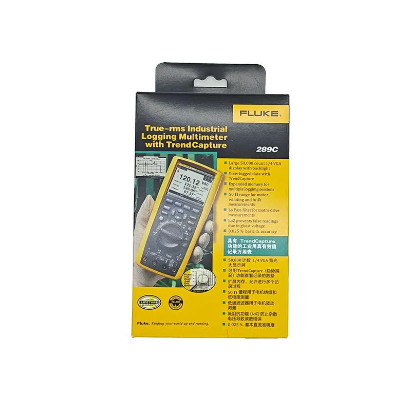 289 True RMS Industrial Data Logging Multimeter mit TrendCapture 289C