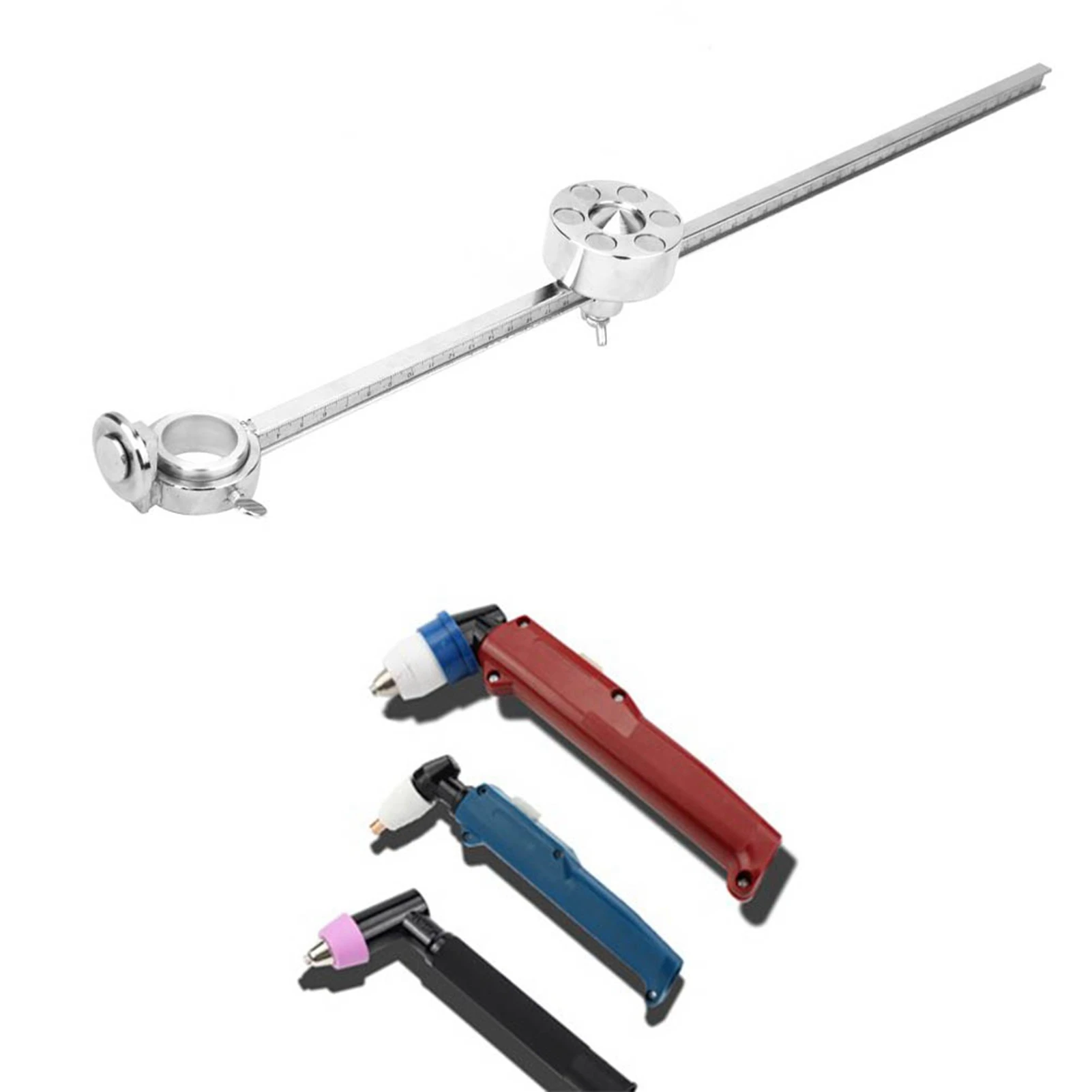 Torch   Roller Stainless Steel Plasma Cutting Tool Accessories with Scale Ruler Fit for AG60/SG55 Soldering Equipment