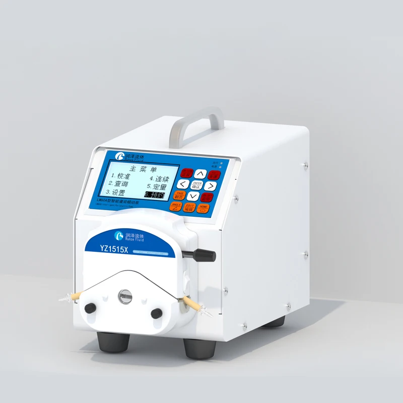 

LM60A Peristaltic Pump with Step Motor 110-240V High Accuracy Precision High Flow Rate for Lab Use