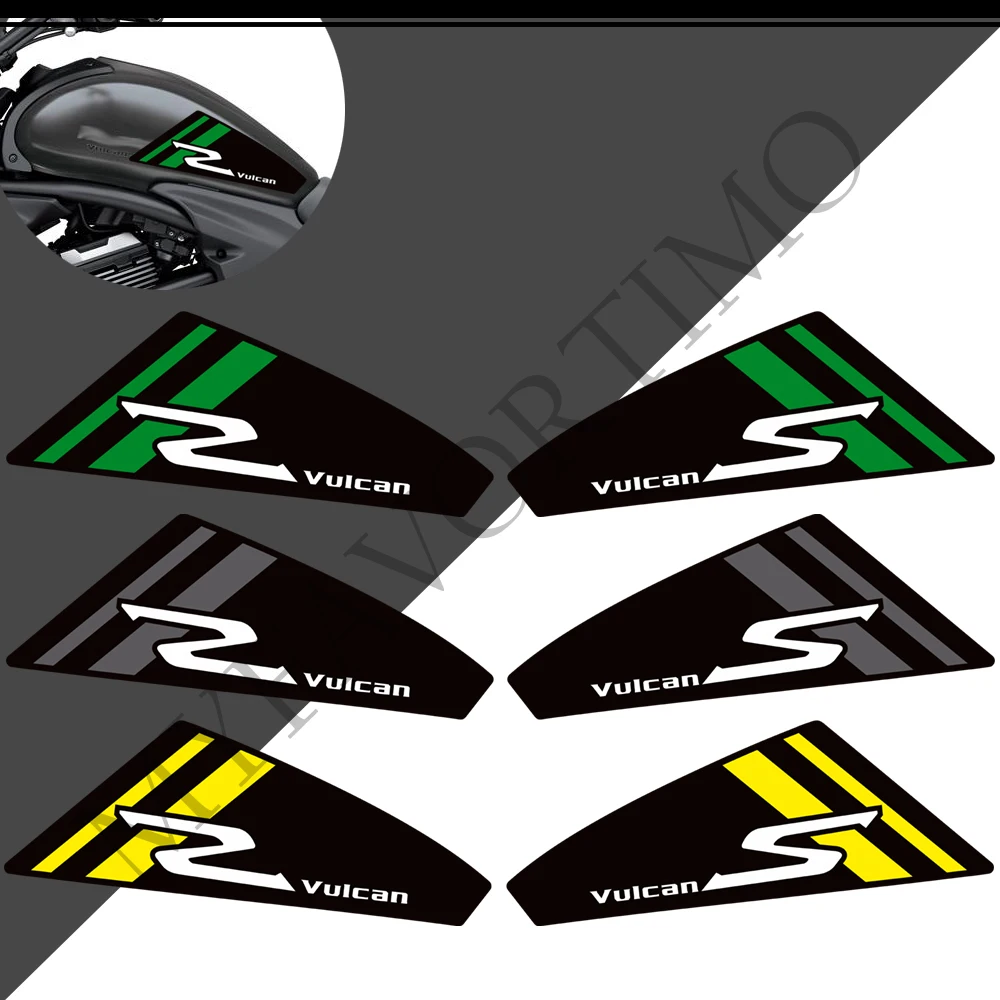 

For Kawasaki VULCAN S 650 VN650 Motorcycle Tank Pad Oil Gas Fuel Protector Fairing Fender Windshield Stickers Decals