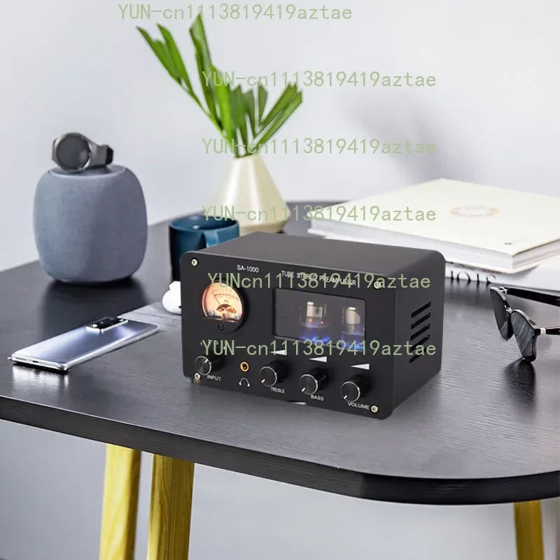 SA-1000 Multi-Input Hifi Amplifier Front-Level Fever Tube 4 In And 2 Out Line Conversion Lossless Switch Audio Distribution
