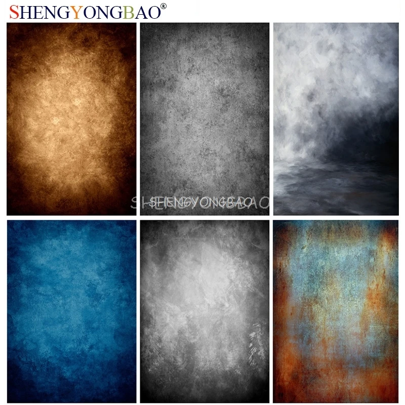 SHENGYONGBAO Digital Printed Photography Backdrops Props Vintage Theme Photo Studio Background LCJD-21