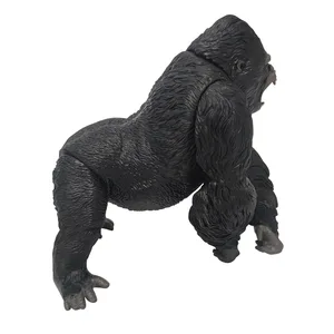 Weiche Gummifigur für Jungen, Skull Island, King Kong, Gorilla Model, Monsterspielzeug, verzierte Puppe, Orangutango, 17,5 cm 8 Hauptverkaufsgummi Monkey - №6