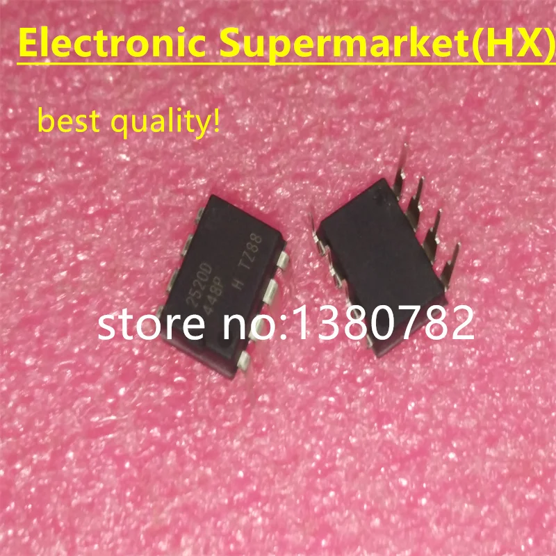 Free shipping 10pcs-50pcs IR2520DPBF IR2520 DIP-8 IC In stock!