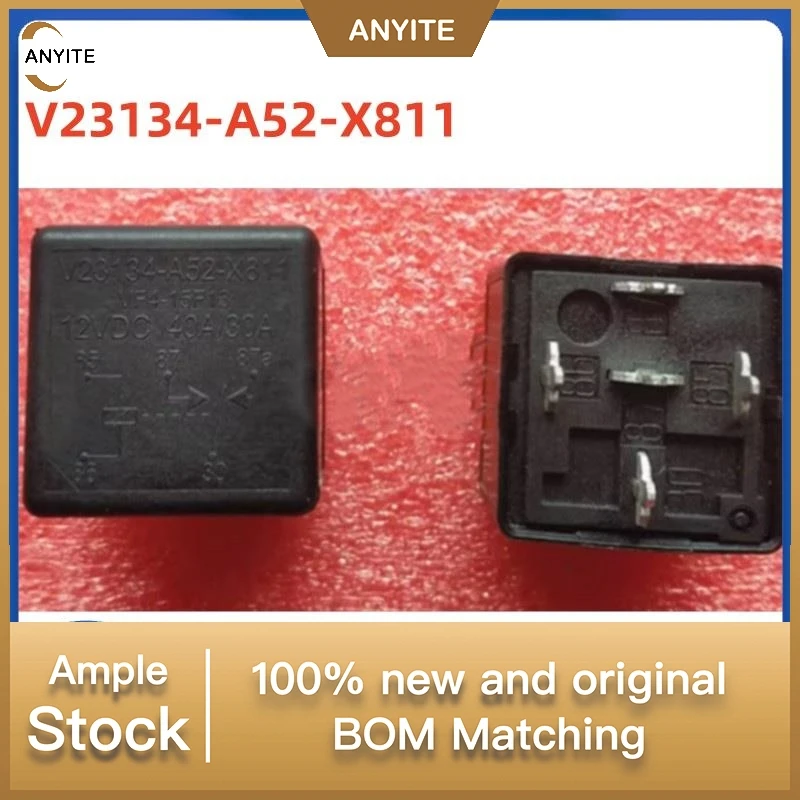 5Pcs/LOT   NEW V23134-A52-X811 VF4-15F13 12VDC 5PINS 40A/30A 12V