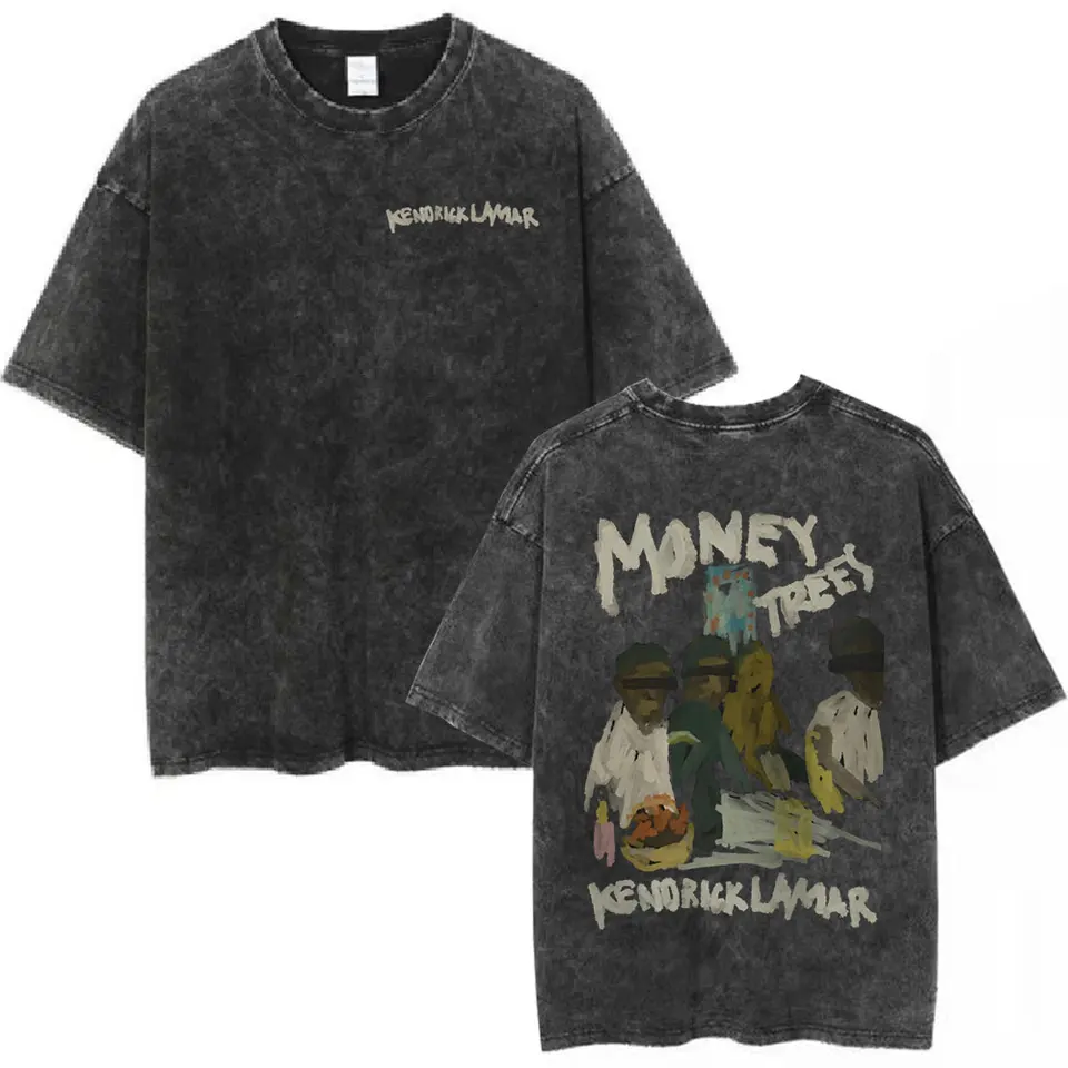Kendrick Lamar T-Shirt Men's Hip Hop Black Graphic Tee