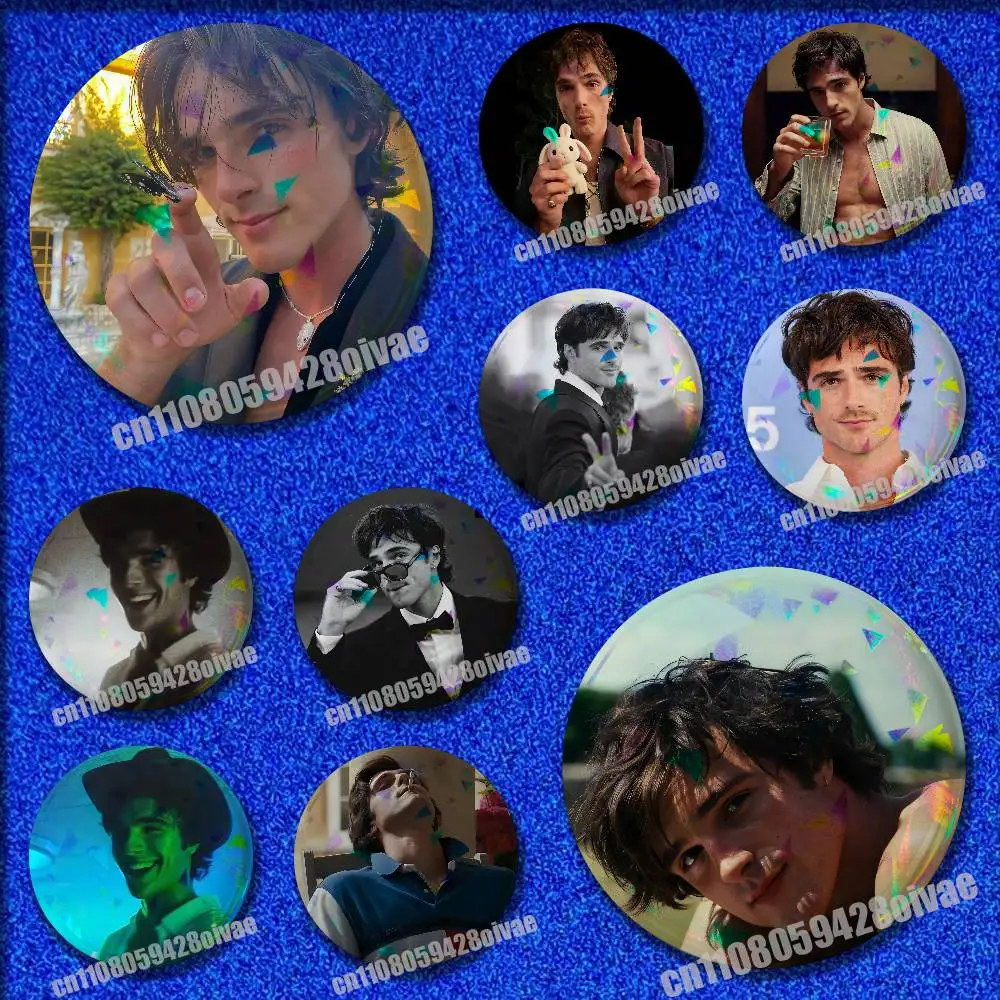 

Actor Jacob Elordi Insignia Badge Cover For Brooch Button Round Pins Decoration 32mm 44mm 58mm