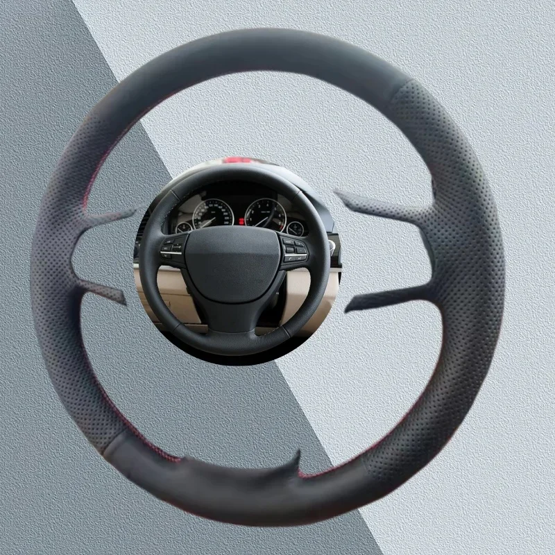 

Custom Car Steering Wheel Cover For BMW F25 X3 2011-2015 F26 X4 2014 2015 2016 Artificial Leather Car Interior Accessories