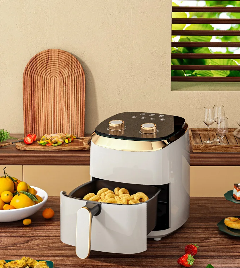 

Air Fryer Automatic Multi-purpose Fume-free French Fries Machine Smart Household Electric Fryer Accessories Air Fryer