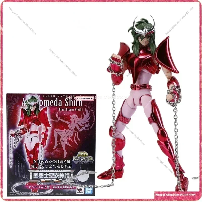 

In Stock Original Buyi Myth EX Animation Model Andromeda Shun Action Figure Final Bronze Cloth Toy Collection Gift