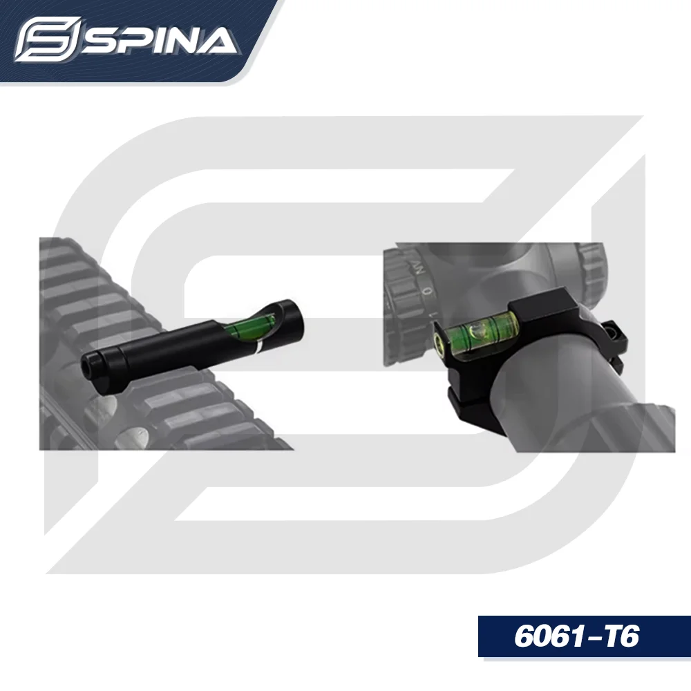 

SPINA OPTICS Крепление для оптического прицела "Hunting Spirit" с пузырьковым уровнем для винтовочной рейки 11 и 20мм, совместимое с прицельными трубами 25.4, 30 и 35мм