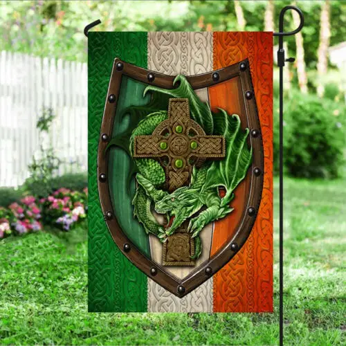 Irish Dragon Flag C…