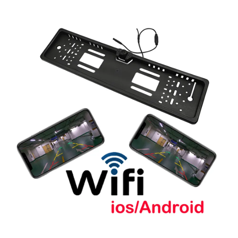 

Автомобильный видеорегистратор, беспроводная камера заднего вида с Wi-Fi, Водонепроницаемый Автомобильный видеорегистратор с широким углом обзора 170 дюйма, HD