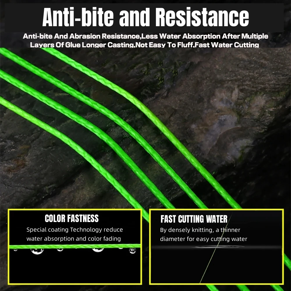 Многонитевая плетеная полиэтиленовая рыболовная леска 12/8 м, 1000 м, 500 м, японская Высококачественная прочная полиэтиленовая леска, морская