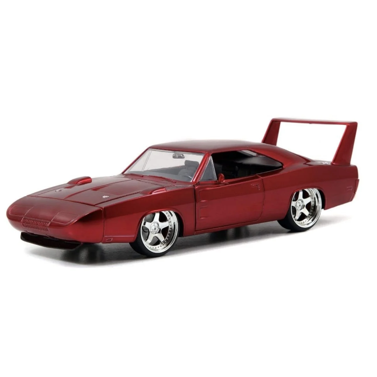 Jada Toys Fast & Furious Dom\'s Dodge Charger Daytona DIE-CAST Car, 1: 24 Scale Red for Kids and Adults