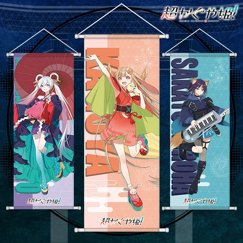

Cosmic Princess Kaguya Anime YACHIYO Scroll Canvas Wall Hanging Painting Home Decor Poster Wall Art Room Decoration Gift