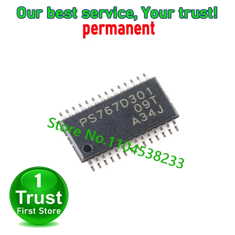 TPS767D301 TPS767D301PWPR 10PCS/LOT   PS767D301 HTSSOP-28