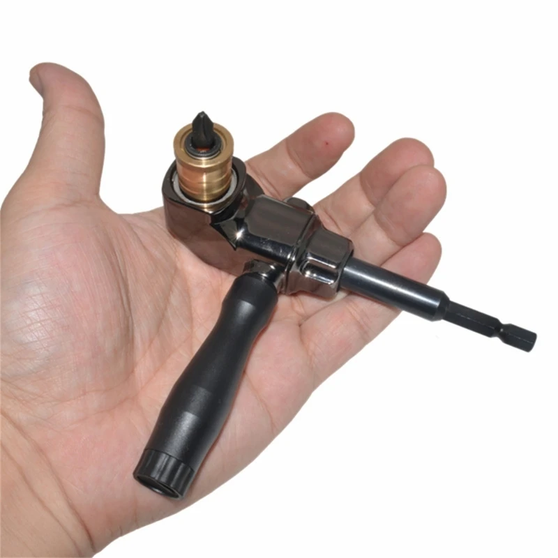 90degree Right-angle Screwdriver Hand Electric Drill Turning Bit Screwing Corner Drop Shipping