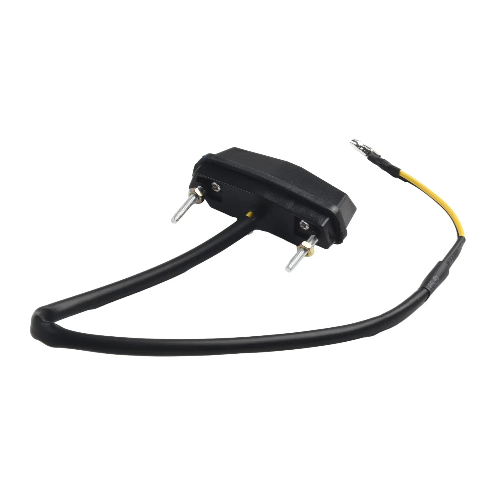 Motorcycle License Plate Light Multi Use Number 12V ABS Plastic Accessories Black Housing Lamp New Replacement