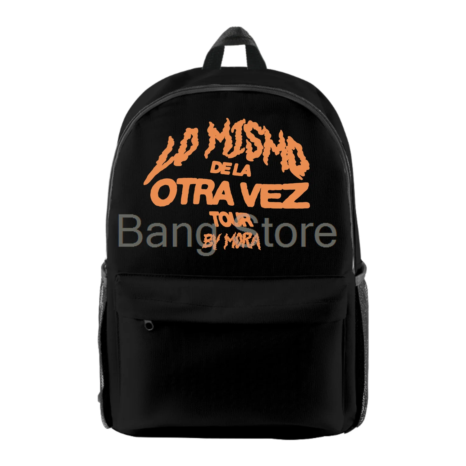 

Mora Lo Mismo de la Otra Vez Tour Backpack Women Men Shoulders Bag Casual Streetwear Daypack Unisex Travel Bags