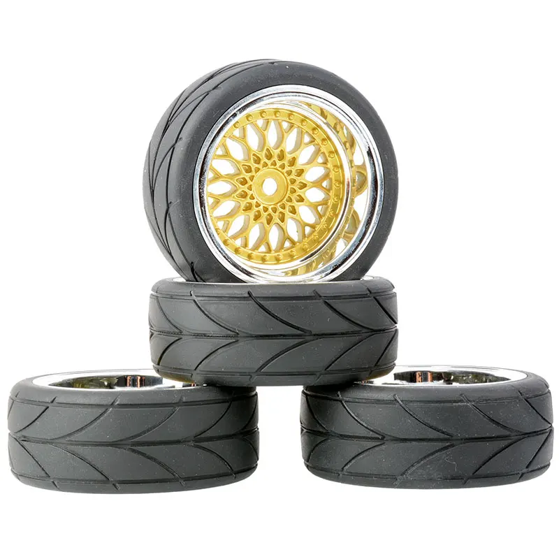 Por que o pneu D4D3 é a escolha ideal para seu carro RC 1:10 TT01 e motorhome?