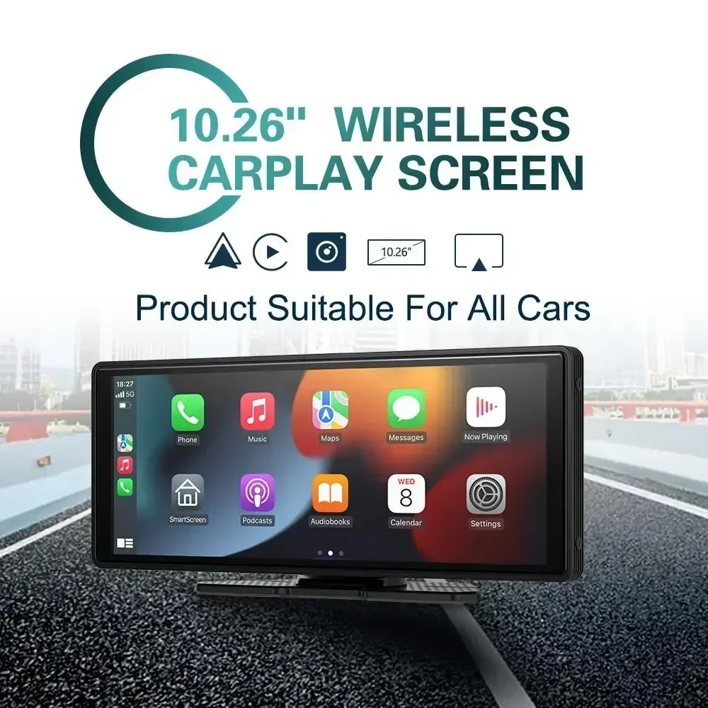 Universal 10.26 Inch Car Radio Multimedia WIFI Video Player Wireless Carplay & Android Auto for Or Android MP5 Player