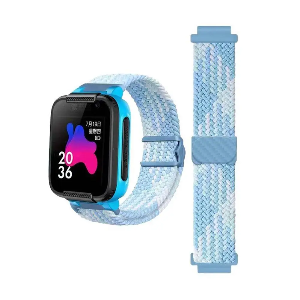 Universal Elastic Braided Magnetic Watch Band 15/16/17mm Kids Smart Watch Elastic Wristband For Xiaomi&Mitu R Smart Watches
