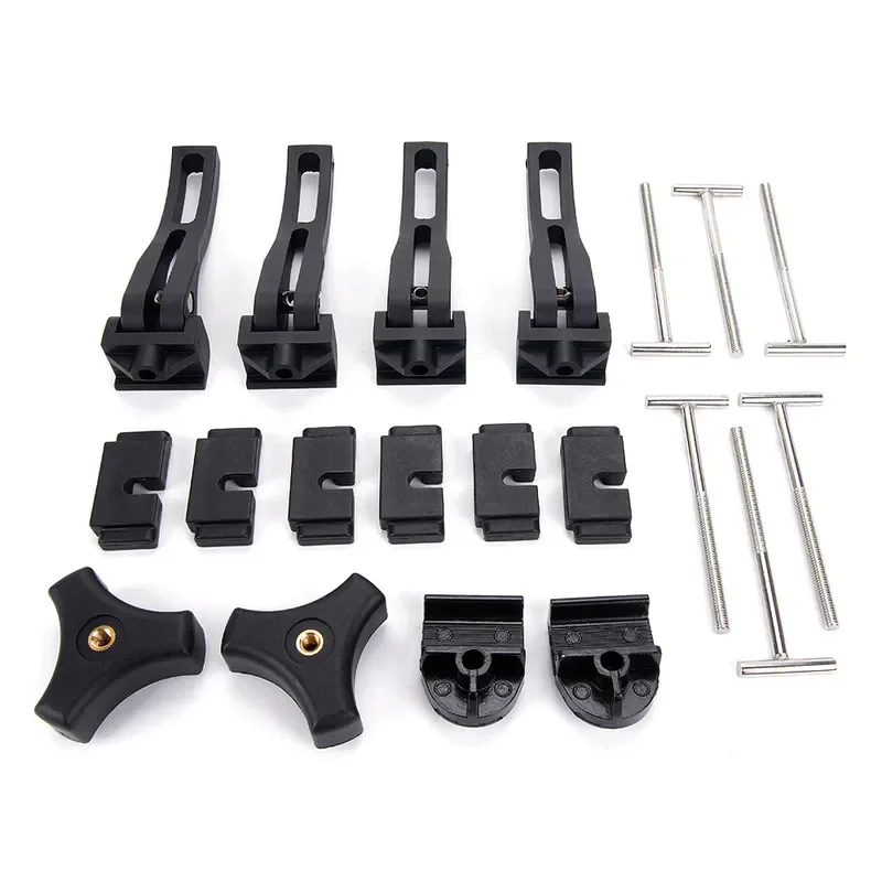 for Car Cargo Box Compartment Cover Plate Fixing Clip Three-fold T-bolt Buckle Fastening Accessories