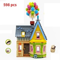 2025 NEW Up Flying House Tour Figures Moc Contrution Building Blocks Bricks Toys Kid Birthday Christmas Gifts Compatible 43217