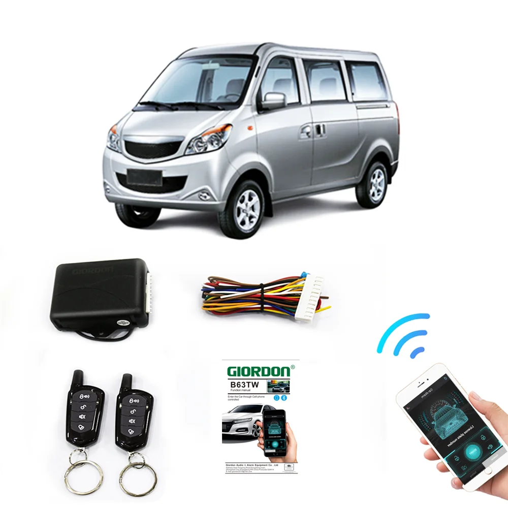 Universal Car Fechada da Porta, Kit Automóvel de Controlo Remoto Central, Sem Chave, Bloqueio com, 12V